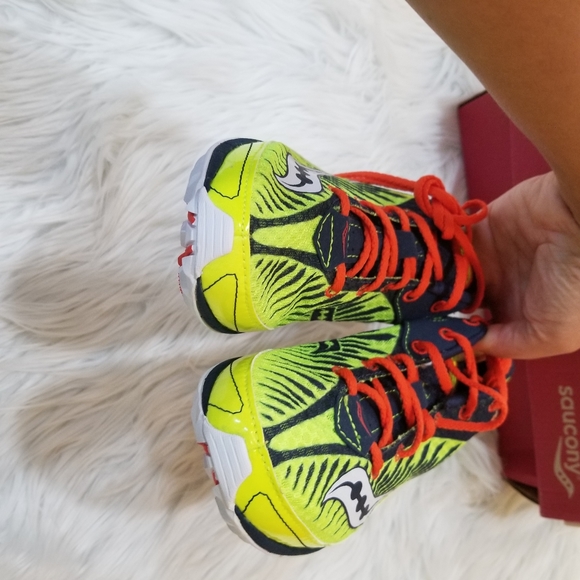 SAUCONY New!! Men Athletic Racing Shoes Size 8. - Picture 6 of 14